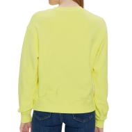 Sweat Jaune Femme Tommy Hilfiger On Chest vue 2