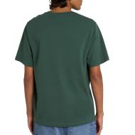 T-Shirt Vert Foncé Homme Pepe jeans Contrast Connor vue 2
