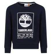 Sweat Marine Garçon Timberland T60075 pas cher