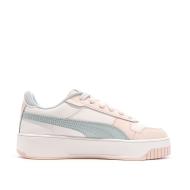 Baskets Blanc/Rose/Vert Femme Puma Carina Street vue 2