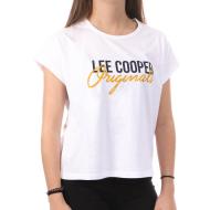 T-shirt Blanc Femme Lee Cooper Oumi