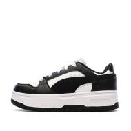 Zapatillas deportivas negras para niño Puma Rebound barato