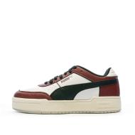 Baskets Blanche/Bordeaux/Noires Homme Puma 393280-05 pas cher