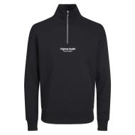Sweat Noir Garçon Jack & Jones Vesterbro 12242475 vue 3
