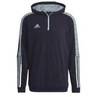 Sweat Marine/Turquoise Homme Adidas Tiro vue 3