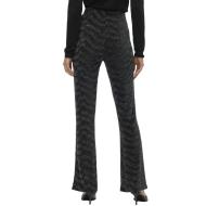 Pantalon Noir/Argenté Femme Vero Moda Lucy Hw Glitter vue 2