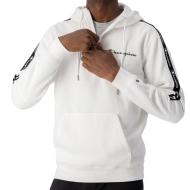 Sweat à Capuche Blanc Homme Champion Hooded Half pas cher