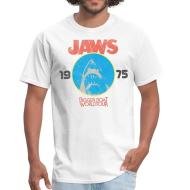 T-Shirt Blanc Homme Jaws World Tour pas cher