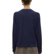 Pull Marine Femme Vero Moda Gold vue 2