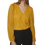Blouse Jaune Femme Vila Vifary pas cher