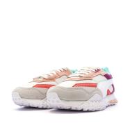 Baskets Roses/Turquoises Femme Puma Blktop vue 6