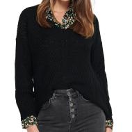 Pull Noir Femme JDY New Megan