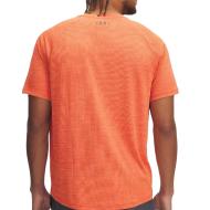 T-shirt Orange Homme Under Armour 1382796 vue 2