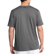 T-shirt Gris Foncé Homme Under Armour Left Chest vue 2
