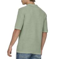 Polo Vert Homme Only & Sons Seric Reg vue 2