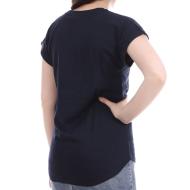 T-Shirt marine femme Teddy Smith T-Toby MC Jersey vue 2