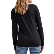 T-Shirt Noir Femme Pieces Pckamala vue 2