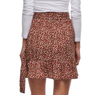 Jupe Marron à fleurs Femme Only Olivia vue 2