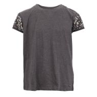 T-shirt Gris Fille Teddy Smith Tiz pas cher