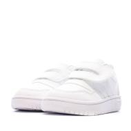 Baskets Blanches Garçon Adidas Hoops 3.0 vue 6