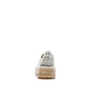 Women’s White/Green Espadrilles – Pare Gabia Aduna Photo of the Espace des Marques %store% store - view of %key%