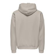 Sweat Zippé Beige Homme Only & Sons Chase vue 2