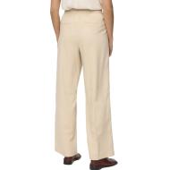 Pantalon fluide Beige Femme Vero Moda Carmen Wide vue 2