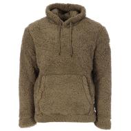 Sweat Sherpa Kaki Homme Paname Brothers Full Zip