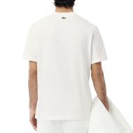 T-shirt Ecru Homme Lacoste TH0284 vue 2