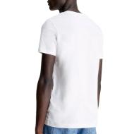 T-Shirt Blanc Homme Calvin Klein JeansCore Institutional vue 2