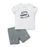 Ensemble Blanc/Gris Garçon Puma Bmw pas cher