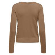 Pull Marron Femme Only Minna vue 2