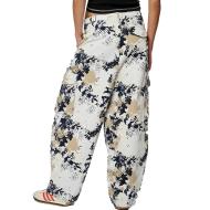 Jean Baggy Blanc/Noir Femme Kaporal Vener vue 2
