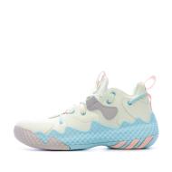 Chaussures de Basket Verte Femme Adidas Harden Vol. 6 pas cher