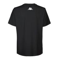 Maillot de rugby Noir Garçon Kappa Brizzo vue 2