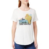 T-Shirt Blanc Femme Disney 5 More Minutes pas cher