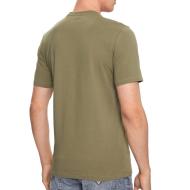 T-shirt Kaki Homme Guess Puff vue 2