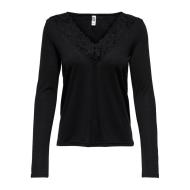 Top Noir Femme Finitions Dentelle Femme JDYKIMMIE pas cher