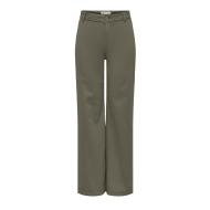 Jean Loose Fluide Kaki Femme JDY Iris pas cher
