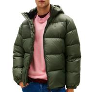 Doudoune Kaki Homme Tommy Hilfiger Tjm Essential Down pas cher