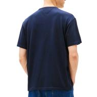 T-Shirt Marine Homme Tommy Hilfiger Linear0 vue 2