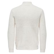 Pull Ecru Homme Only & Sons Tegan Vintage vue 2