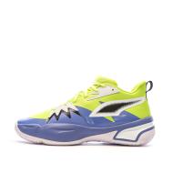 Chaussures de baskets Bleu/Jaune Homme Puma Genetics pas cher