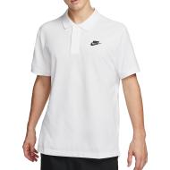 Polo Blanc Homme Nike Club Essentials