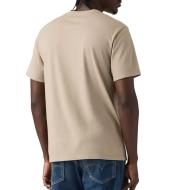 Camiseta beige para hombre Levi's Ss Classic Hm Tee ver 2
