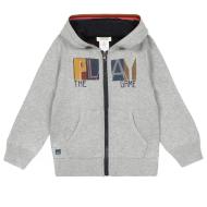Sweat Gris à capuche Garçon Catimini CR18014 pas cher