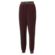 Jogging Bordeaux Femme Puma Glam pas cher