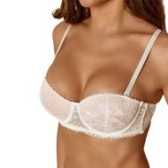 Soutien Gorge Blanc Femme Les Petites Bombes Dora vue 2