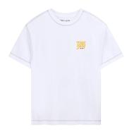 T-Shirt Blanc Garçon Teddy Smith Sam pas cher