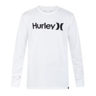 T-shirt Manches Longues Blanc Homme Hurley One And Only pas cher